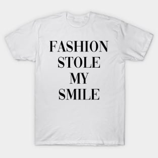 Victoria Beckham: Fashion Stole My Smile T-Shirt